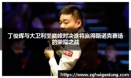 丁俊晖与大卫利里巅峰对决谁将赢得斯诺克赛场的荣耀之战